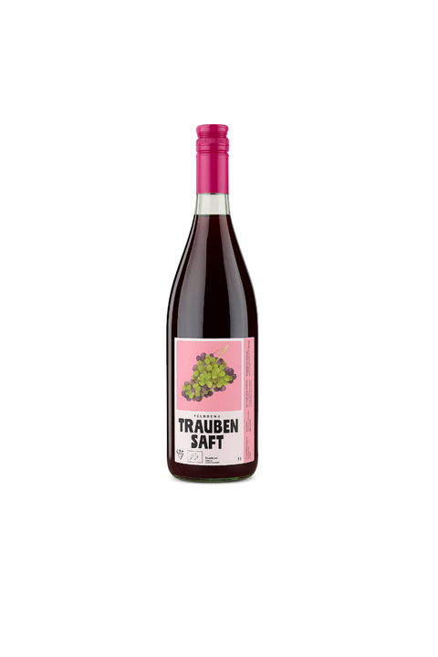 Roter Bio-Traubensaft