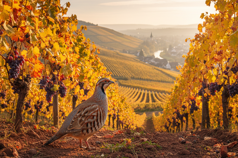 rebhuhn im Weinberg